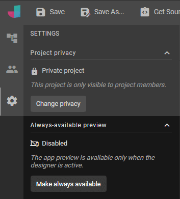 Make preview always-available