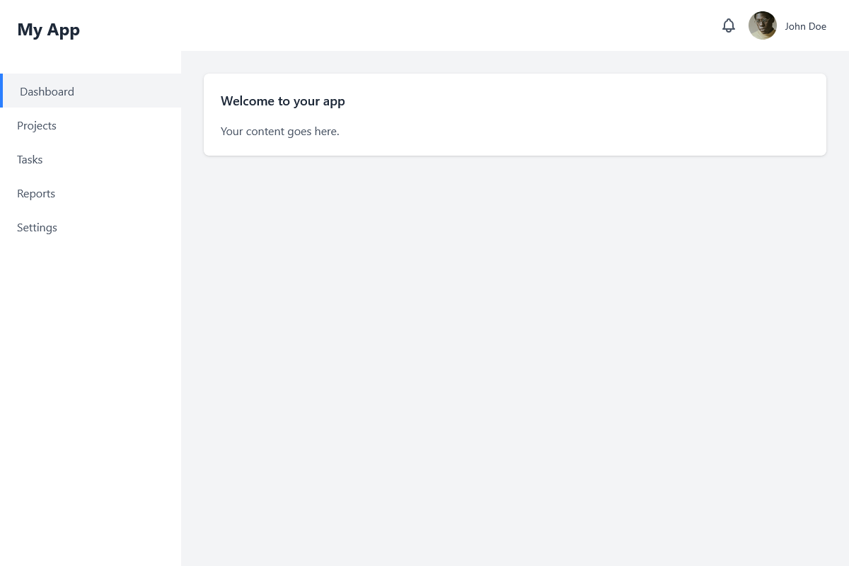 Create a new Tailwind CSS app