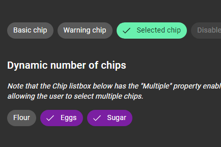 Material Chips